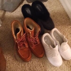 Shoes size 7to 8 all low heels